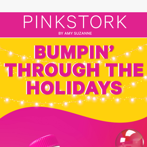 Bumpin’ Your Way into the Holidays with Pink Stork!