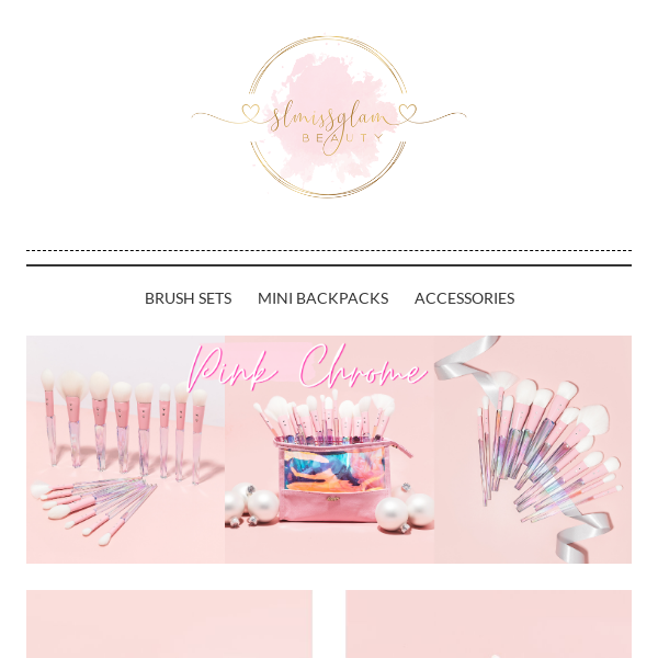 💞NEW PINK CHROME IS HERE!! 15PCS BRUSH SET!!📦💞