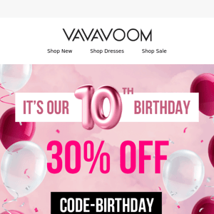 🎉 Celebrate with us! Get 30% off your purchase. 🎉
