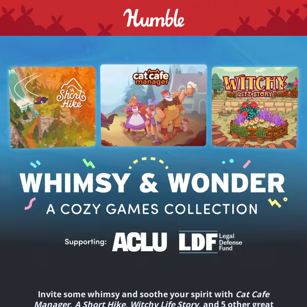 Get cozy with Cat Cafe Manager, A Short Hike, and more games - Humble Bundle