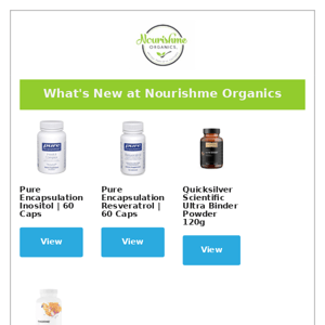 What's New at Nourishme Organics 💚