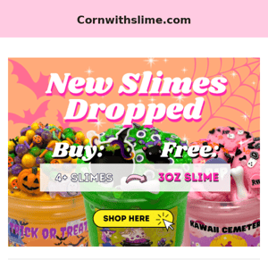 Spooky Slimes You've Been Wanting, 20% Off 👻