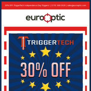 30% OFF: TriggerTech Special Edition Independence Day Triggers!