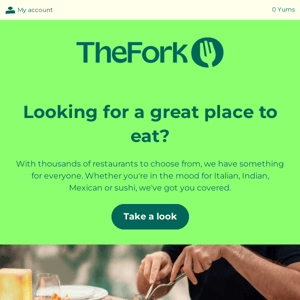 The Fork Uk, an exclusive offer is waiting for you