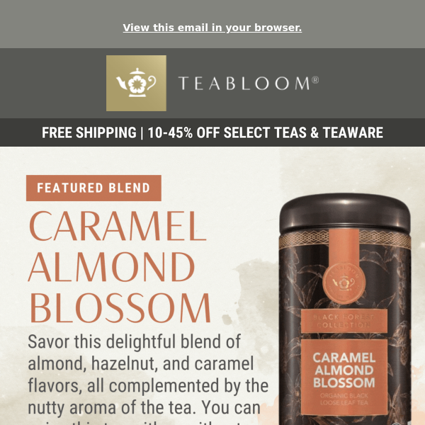 Featured Blend: Caramel Almond Blossom🌟