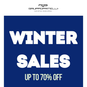 WINTER SALES live | Up to 70% off!