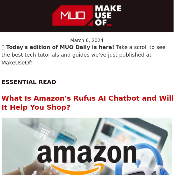 🤖 Introducing Amazon's Rufus AI Chatbot: Will It Improve Your Shopping Experience?