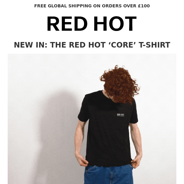 Just in: the new Red Hot tee 🔥