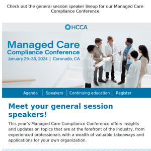 Looking for expert insights on managed care compliance?