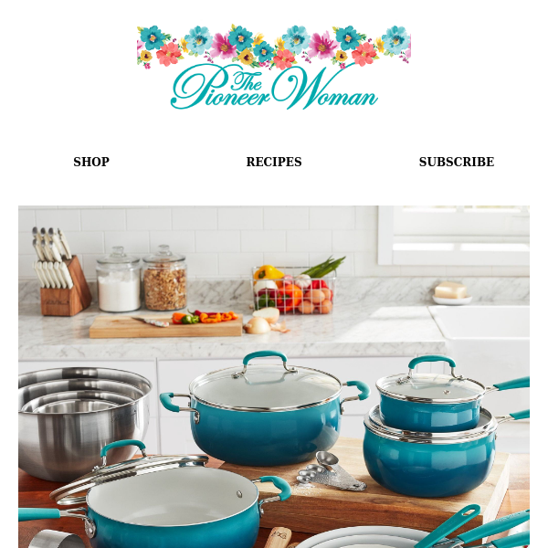 Ree's products are up to 75% off for Labor Day! 🤯 - The Pioneer Woman - Ree  Drummond