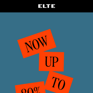 Now Up To 80% Off