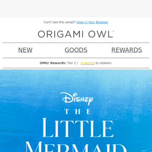 NEW Little Mermaid launches tomorrow!