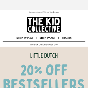 20% Off Little Dutch Bestsellers 👀