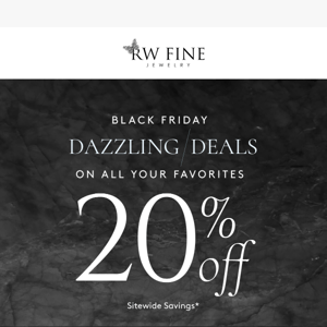 Hey Beautiful! Our Black Friday Event Is Here 🖤