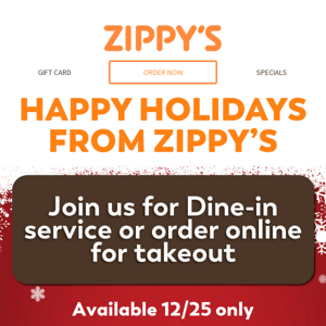 Merry Christmas from Zippy's