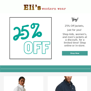 Eli's on sale western store