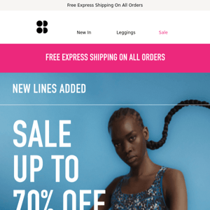 NEW. LINES. ADDED. TO. SALE.