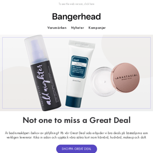 Shoppa bästsäljare med extra bra deals