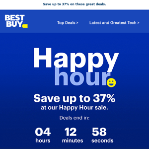 Happy Hour deals on Samsung end soon!