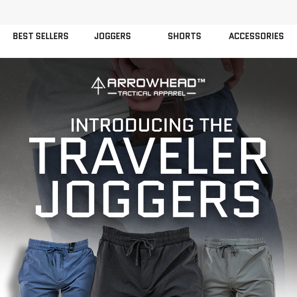 Introducing the Traveler Joggers
