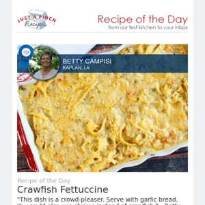 Impressive (And Easy) Crawfish Fettuccine