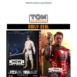 ⚡Hot Deals on Hot Toys Collectibles - Shop Now!⚡