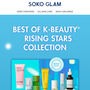 SHOP FAST! K-Beauty's Rising Stars are ON SALE!⭐