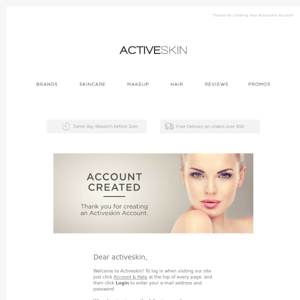Welcome, Active Skin!