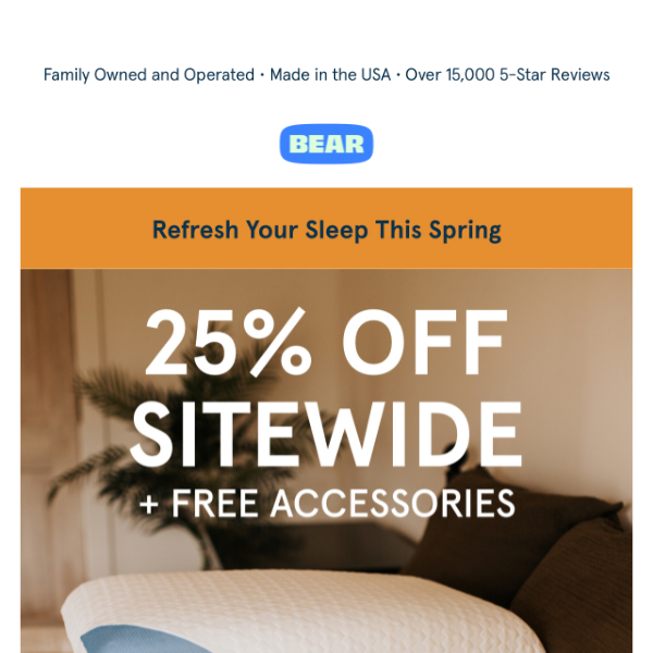 Save Hundreds this Spring - 25% OFF