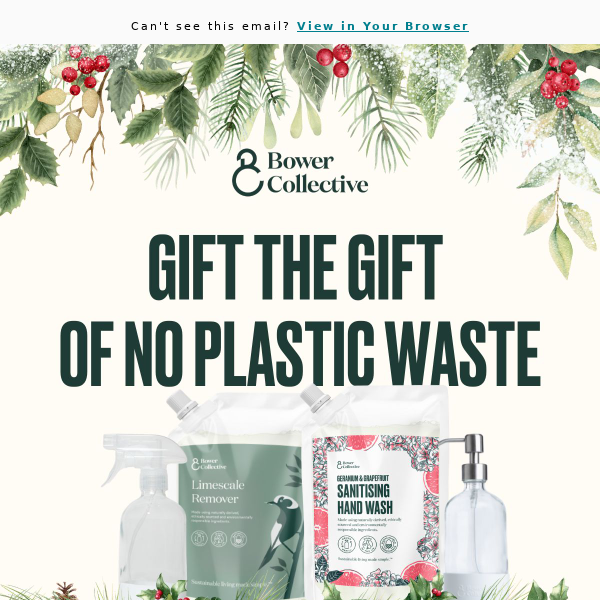 Give the gift of no plastic waste this Christmas! 🎁