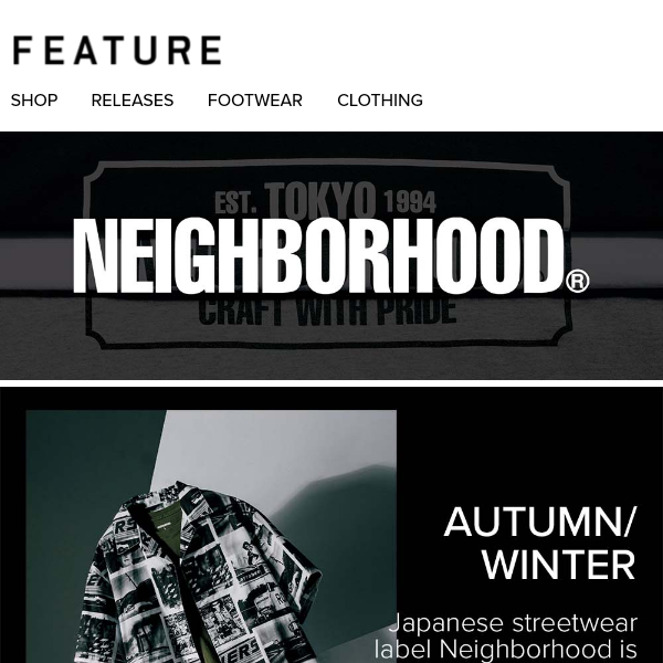 Just Dropped: Neighborhood Autumn/Winter ‘22