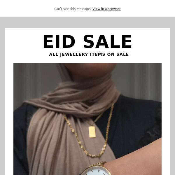 EID SALE - ALL JEWELLERY AT ITS BEST PRICE