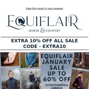 Hey Equiflair Saddlery, EXTRA 10% OFF ALL SALE