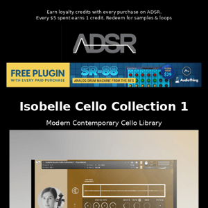 Save $45 on Modern Cello Library (10+GB)