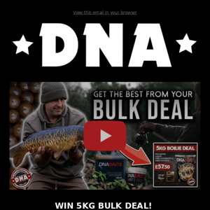 WIN 5KG BULK DEAL!