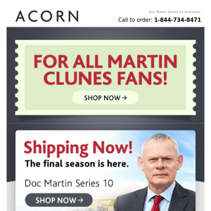 Calling All Martin Clunes Fans!