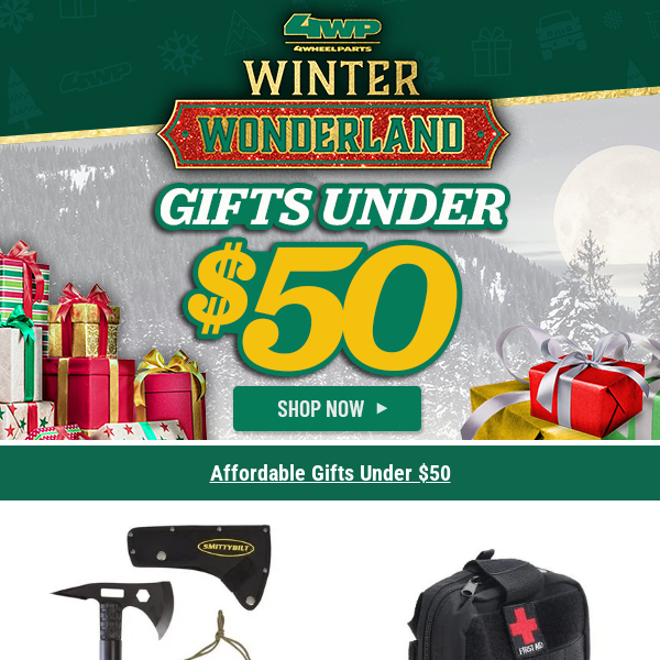 🎁 Wrap Up the Savings! Shop Gifts Under $50! Plus - Winch Deals Expire 12/4 – Act Now!