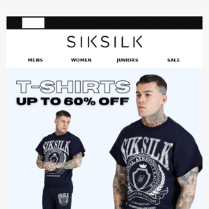 T-SHIRTS | Up to 60% off👕