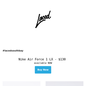 Nike Air Force 1 LX - Available ONLINE
