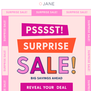 Exclusive surprise savings for you! 🤩