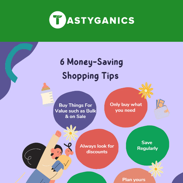 🌞 Our Top 6 Saving Tips!🌞