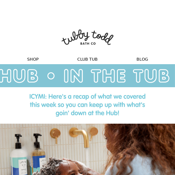 This Week in the Tub Hub