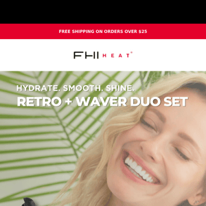 NEW: Retro + Waver Duo Set! ✨