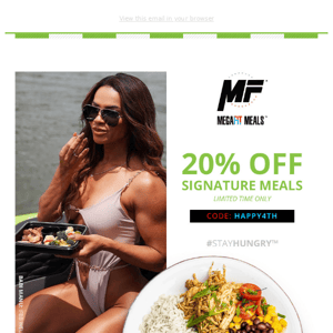 Save 20% + Eat better this summer ☀