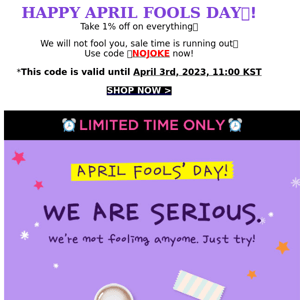 [?%🚨] Don't be a FOOL! Buy from us and be COOL!