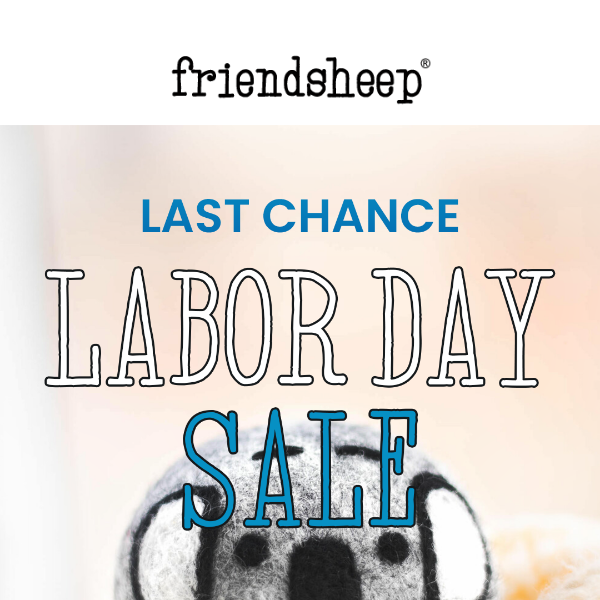 LAST CHANCE: 20% OFF Labor Day Sale! ✌️