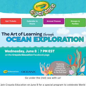 Tomorrow: World Oceans Day virtual event