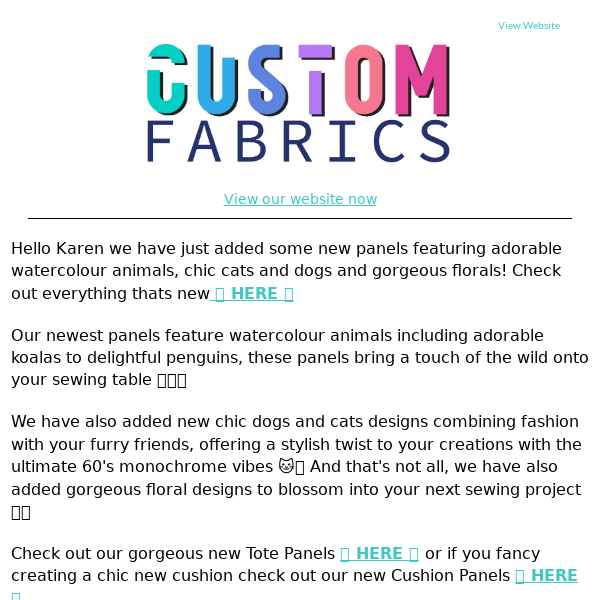 Flamingo Fabrics New Tote & Cushion Panels 🙌🔥