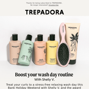 😌Want some no stress wash day tips, Trepadora Curl Therapy ?