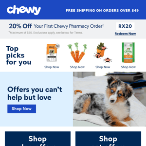 Get what your pet needs with these offers